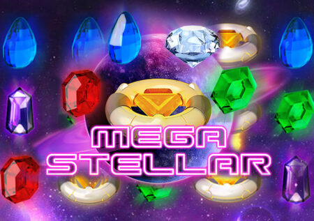 Mega Stellar от Red Rake: Игровой автомат на тему неона и алмазов