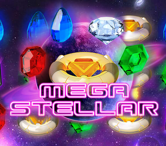 Mega Stellar от Red Rake: Игровой автомат на тему неона и алмазов