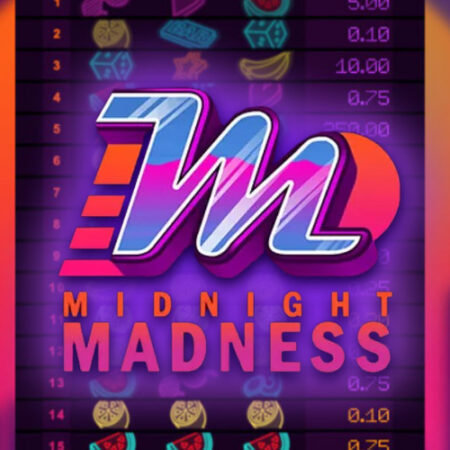 Midnight Madness от Spearhead: игровой автомат неон тематики