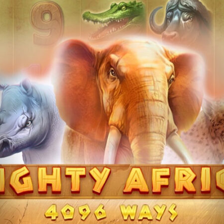 Mighty Africa: 4096 Ways от Playson — игровой автомат о животных