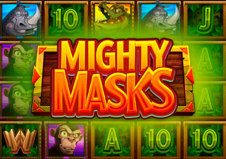 Mighty Masks от Hacksaw Gaming: Игровой автомат о животных