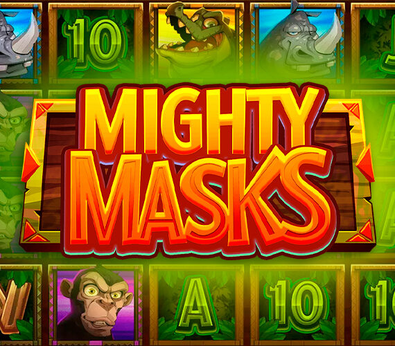 Mighty Masks от Hacksaw Gaming: Игровой автомат о животных