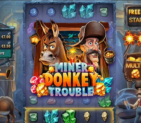 Miner Donkey Trouble от Play’n GO: игровой автомат с сокровищами