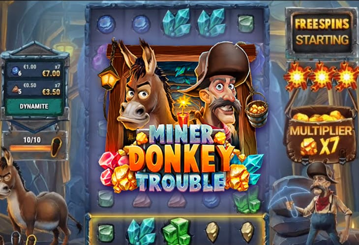 Miner Donkey Trouble - Play'n GO