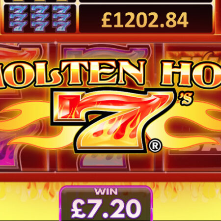Игровой автомат Molten Hot 7s от DWG 777 жанра