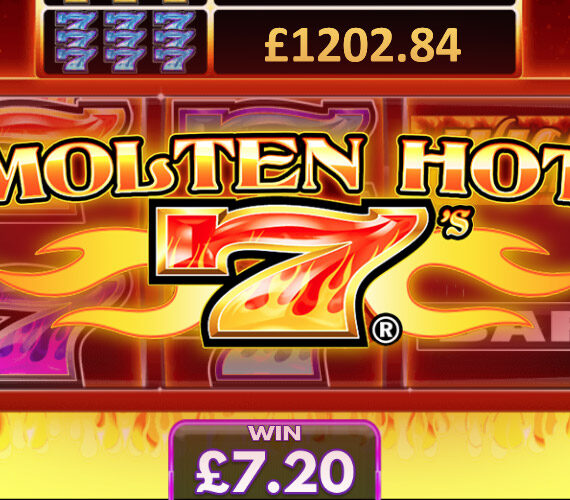 Игровой автомат Molten Hot 7s от DWG 777 жанра