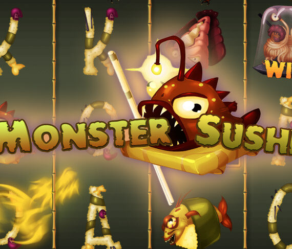 Monster Sushi от Thunderspin: игровой автомат о еде