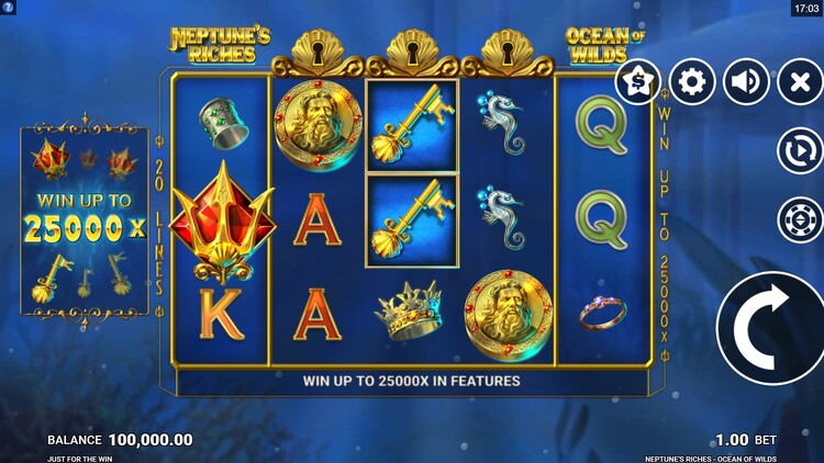 Neptune’s Riches: Ocean Of Wilds - Microgaming