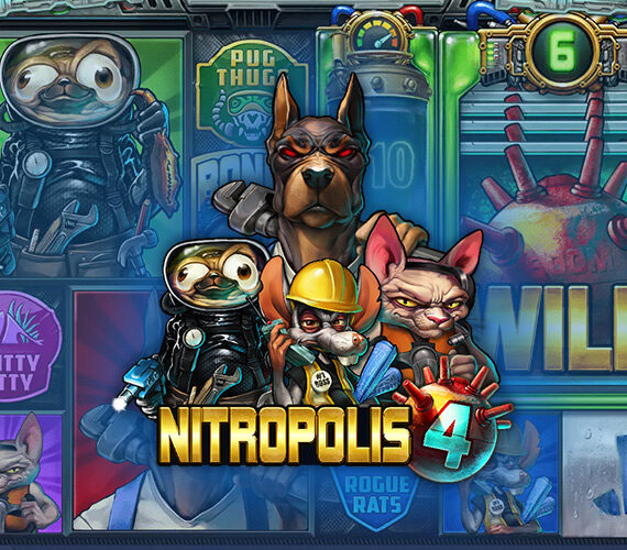 Nitropolis 4 от ELK Studios: Обзор игрового автомата