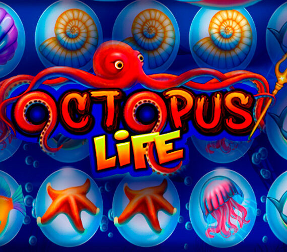 Octopus Life от Popok Gaming: игровой автомат на тему животных