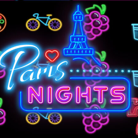 Игровой автомат Paris Nights от Booming Games неон tema