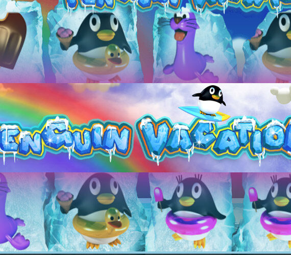 Penguin Vacation от PlayPearls: игровой автомат об животных
