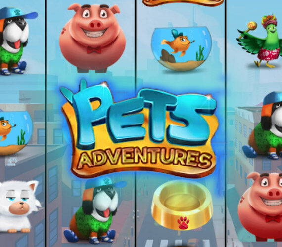 Животные в игровом автомате Pets Adventures от Giocaonline