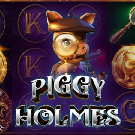 Piggy Holmes от GameArt: Криминальный игровой автомат