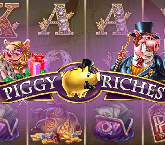 Piggy Riches от NetEnt: игровой автомат о животных