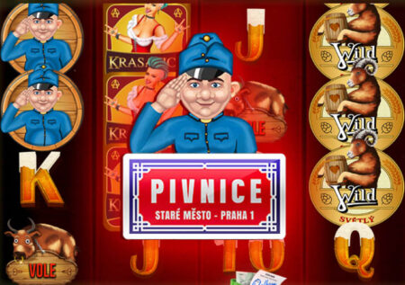 Игровой автомат Pivnice от 5MEN на тему путешествий