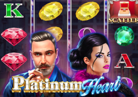 Platinum Heart: Игровой автомат от Slotvision об алмазах