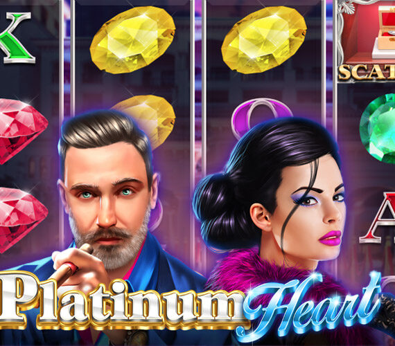 Platinum Heart: Игровой автомат от Slotvision об алмазах