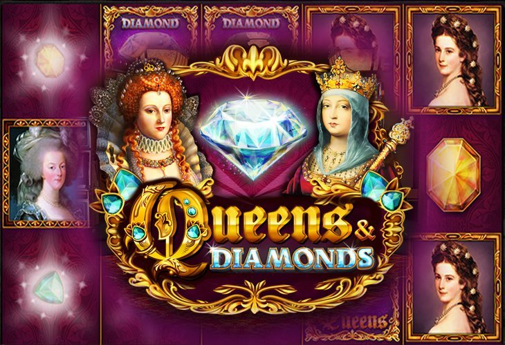 Queens & Diamonds - Red Rake