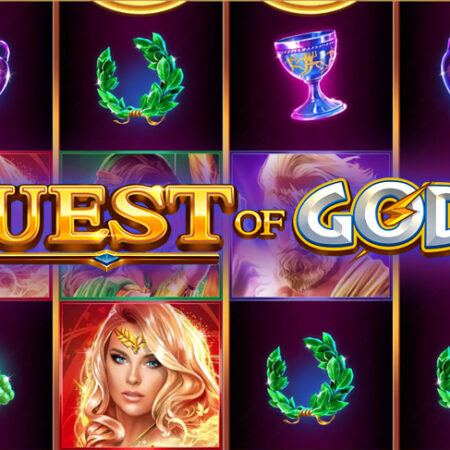 Quest Of Gods от Ruby Play: игровой автомат о магии
