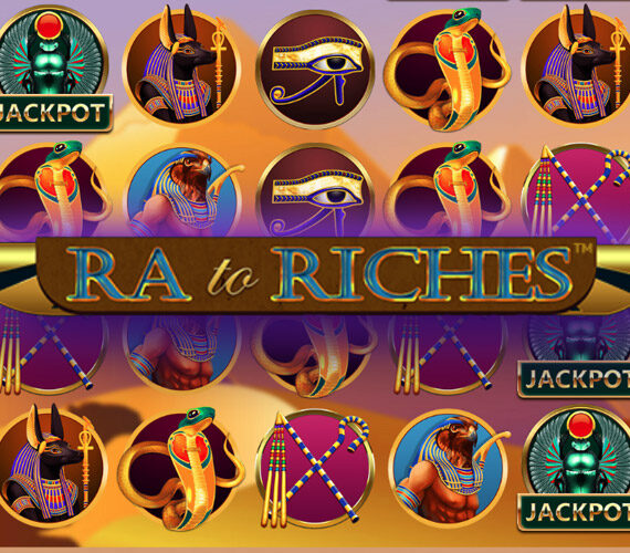 Ra to Riches от Mobilots: Египетский игровой автомат
