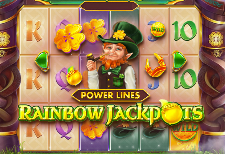Rainbow Jackpots Power Lines - Red Tiger Gaming