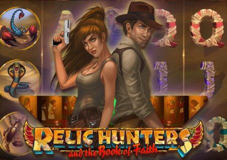 Relic Hunters and the Book of Faith от Wazdan: игровой автомат