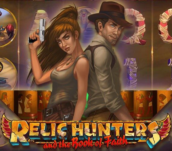Relic Hunters and the Book of Faith от Wazdan: игровой автомат