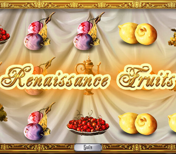 Renaissance Fruits от 5MEN: игровой автомат о фруктах