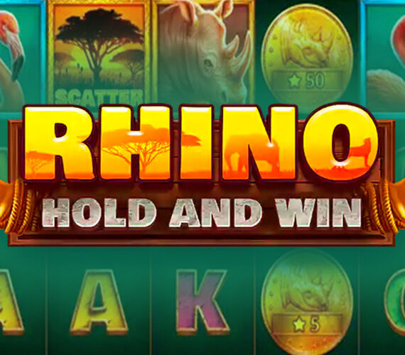 Rhino Hold and Win от Booming Games: игровой автомат животных