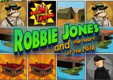 Игровой автомат Robbie Jones от Fugaso: комиксы и Египет