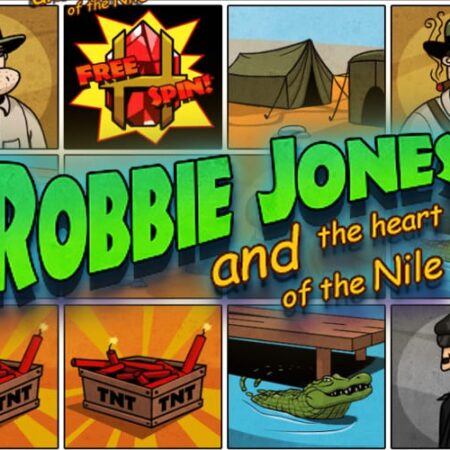 Игровой автомат Robbie Jones от Fugaso: комиксы и Египет