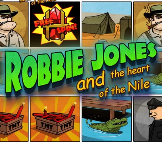 Игровой автомат Robbie Jones от Fugaso: комиксы и Египет