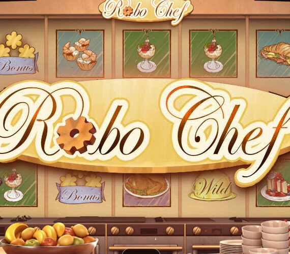 Игровой автомат Robo Chef от Superlotto Games о еде
