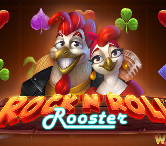 Rock n Roll Rooster от Synot Games: Игровой автомат о животных
