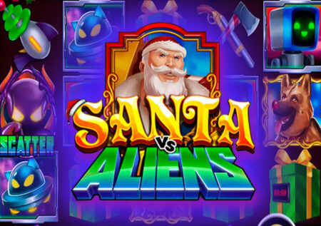 Santa vs Aliens от Swintt: Новый год в игровом автомате