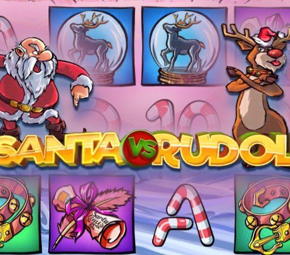Santa vs Rudolf от NetEnt: Новый год в игровом автомате