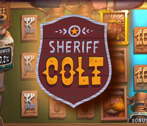 Sheriff Colt от Peter & Sons: приключенческий игровой автомат