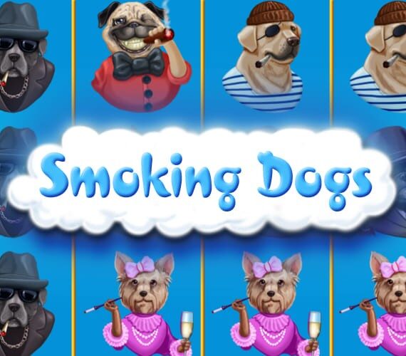 Игровой автомат Smoking Dogs от Fugaso обAnimals
