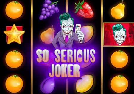 So Serious Joker от 5MEN: Игровой автомат с фруктами