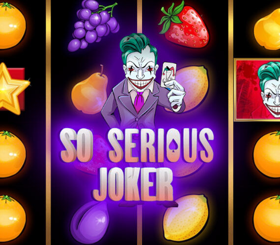So Serious Joker от 5MEN: Игровой автомат с фруктами