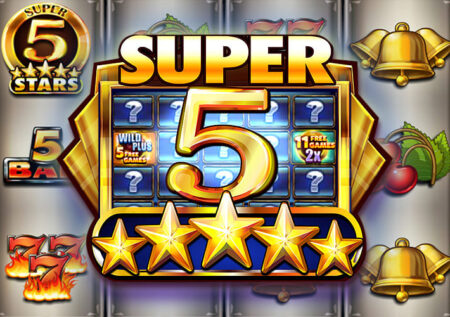 Игровой автомат Super 5 Stars от Red Rake: Классика 777