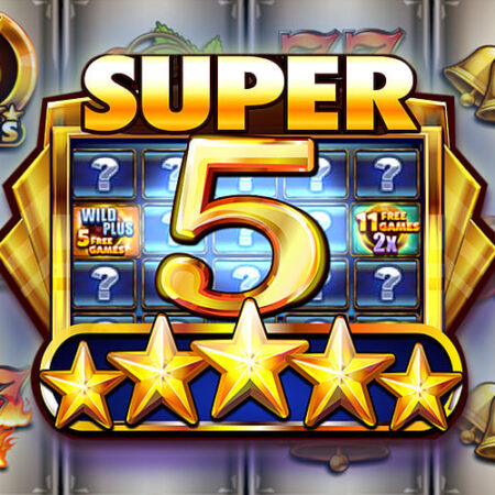 Игровой автомат Super 5 Stars от Red Rake: Классика 777