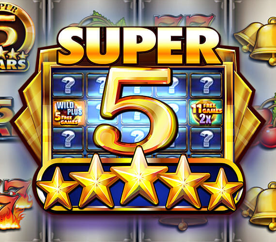 Игровой автомат Super 5 Stars от Red Rake: Классика 777