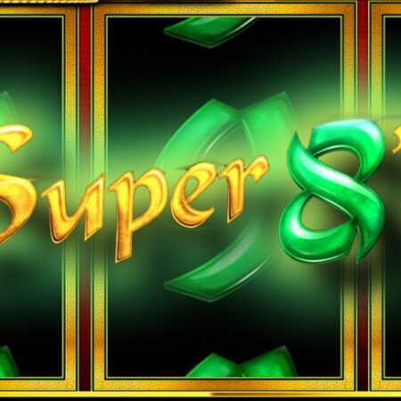 Игровой автомат Super 8’s от GMW на тему драконов