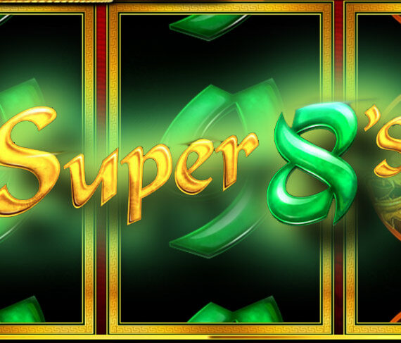 Игровой автомат Super 8’s от GMW на тему драконов