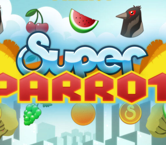 Игровой автомат Super Parrot от Spigo: животные и фрукты