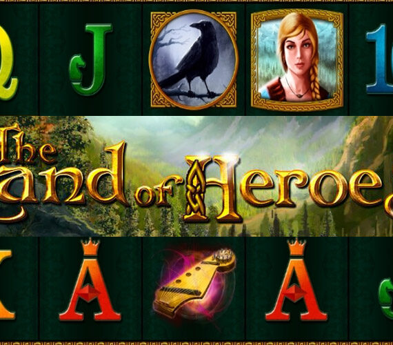 Игровой автомат The Land of Heroes от Gamomat о магии