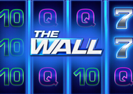 Игровой автомат The Wall от Gaming1 в неоновом стиле
