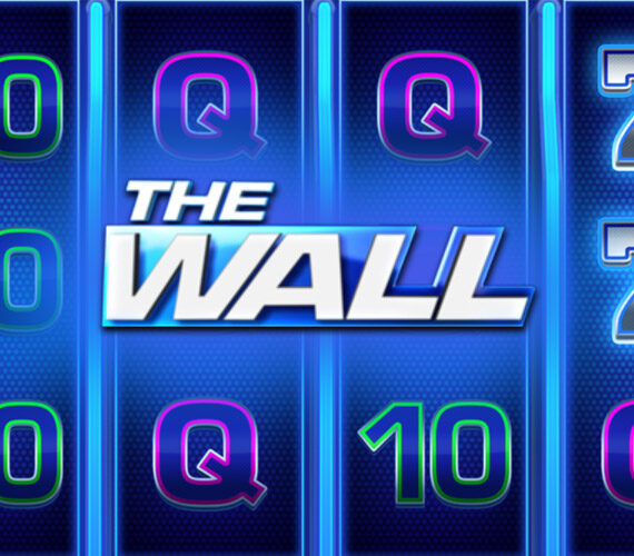 Игровой автомат The Wall от Gaming1 в неоновом стиле